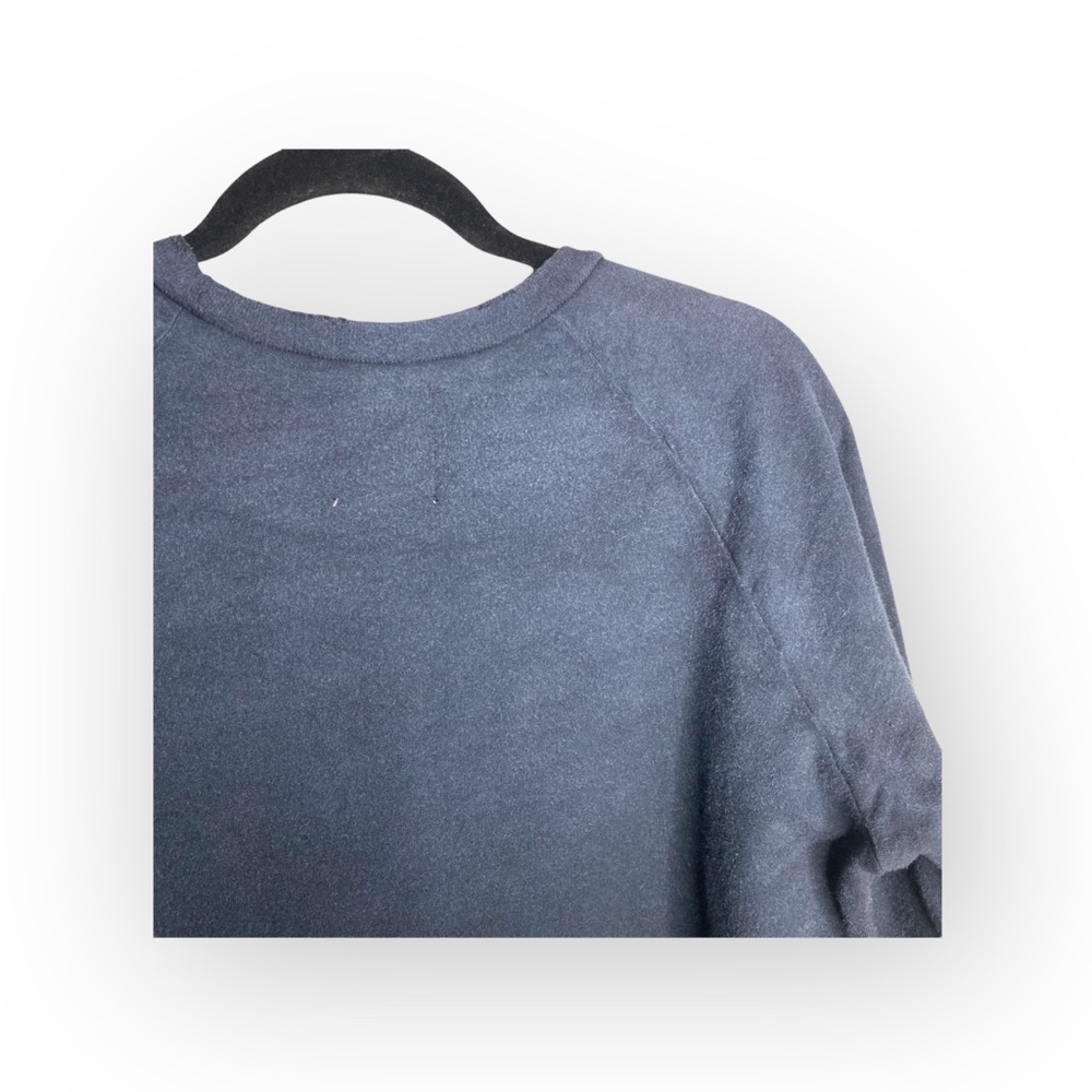 HTF: new UNIF ☻ Burn Me Weed Distressed Sweatshirt ☻ Flames ☻︎ Dirty Black ☻︎ M - Picture 14 of 17